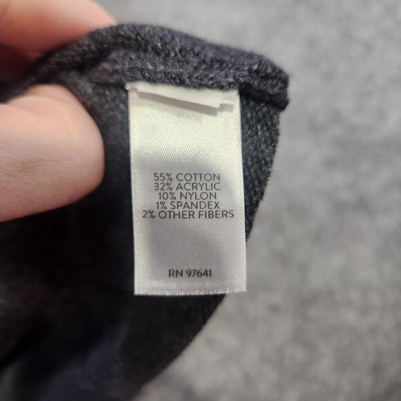 J Jill Sweater Dress Womens 3X Gray Fair Isle Knit Pullover Crewneck NWT NEW - Picture 13 of 16